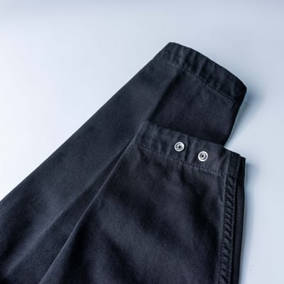 Stone Island 丹寧襯衫 黑7