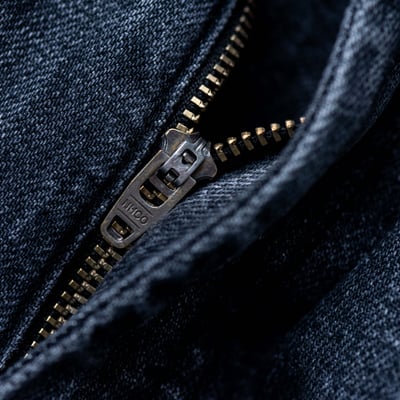 Neiborhood 寬鬆牛仔褲 黑7