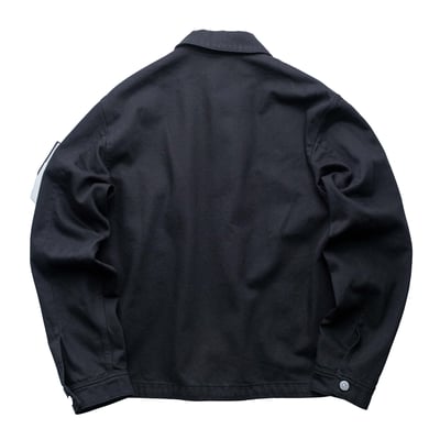 Stone Island 丹寧外套 黑2