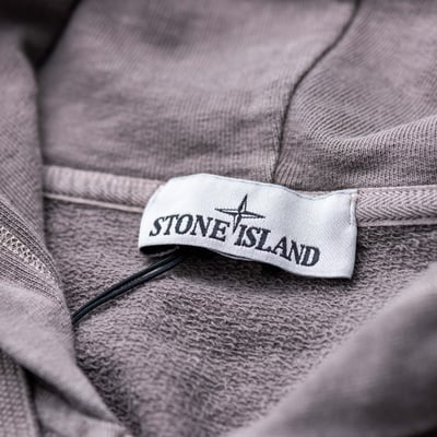 Stone Island 連帽棉外套 鴿灰色9
