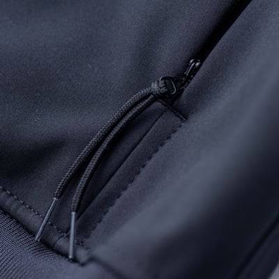 Stone Island 內刷絨軟殼外套 黑5