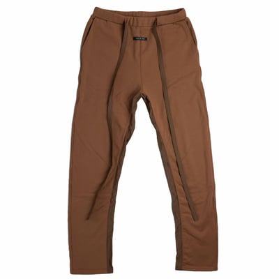 [Fear of god] Sweatpants 拼接棉長褲 棕褐色1