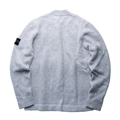 Stone Island Fancy Yarn 厚針織毛衣 灰2