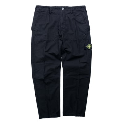 Stone Island 31512 抗撕裂長褲 黑色1