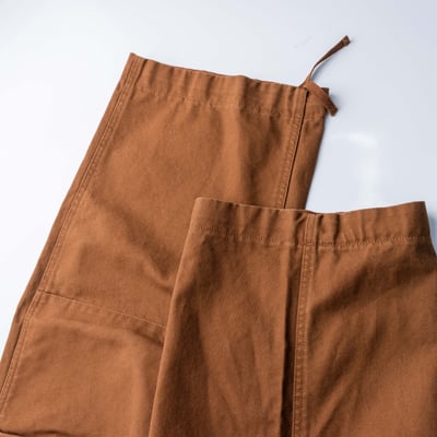 Sacai x Carhartt Duck 工作褲 咖啡色4