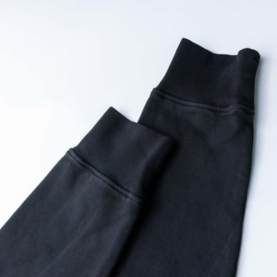 Stone Island 無刷絨經典衛衣 黑5