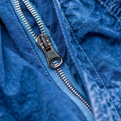 Stone Island 丹寧系列 空芯纖維尼龍寬褲 靛色9
