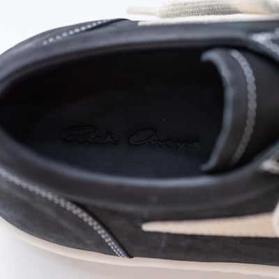 Rick Owens 主線 Vintage 侵權 低筒 作舊皮革 黑8