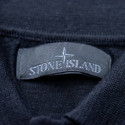 Stone Island Ghost RWS 羊毛POLO衫 黑4