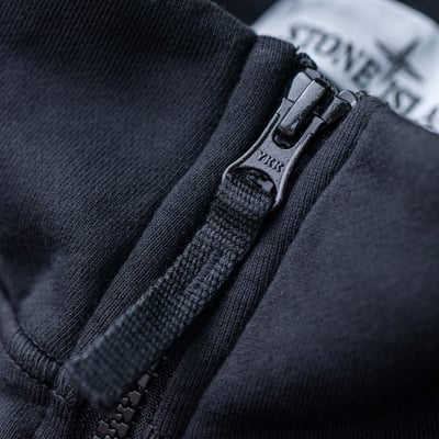 Stone Island 半拉鏈立領衛衣 黑9