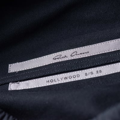 Rick Owens 主線 Boxer Canvas 拳師短褲 黑5