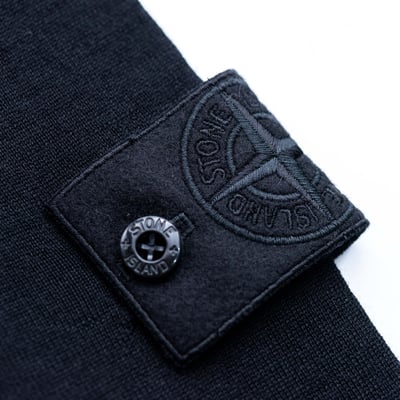Stone Island Ghost RWS 羊毛POLO衫 黑6