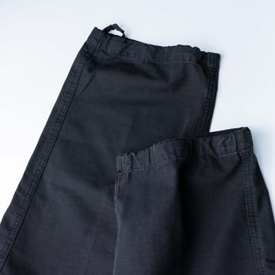 Stone Island 抗撕裂寬褲 黑6