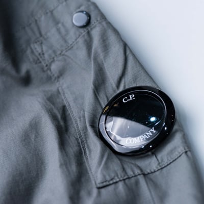 C.P. Company 風鏡襯衫外套 灰綠4