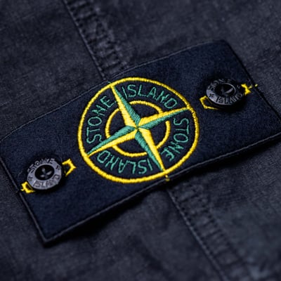 Stone Island Lino nylon Tela-tc 亞麻科技纖維短褲 黑9