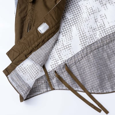 [ Stone Island Shadow Project ] Distorted ripstop organza-tc 咖啡色5