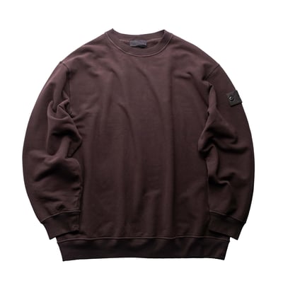 Stone Island Ghost 幽靈刷絨薄衛衣 灰褐色1