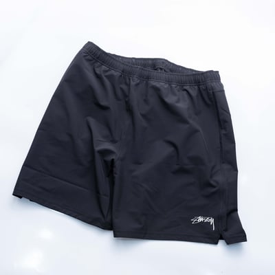 Stussy 運動短褲 黑3