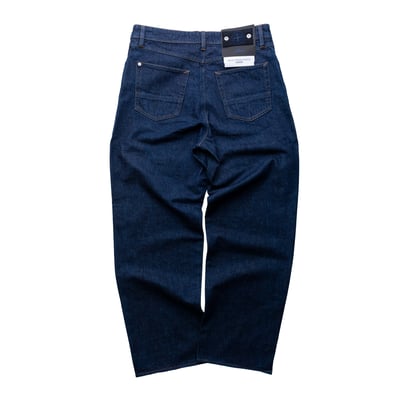 Stone Island 寬鬆水洗牛仔褲 藍2