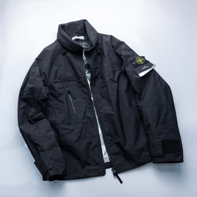 Stone Island Metal Lamina Poly ripstop 金屬抗撕裂外套 黑3