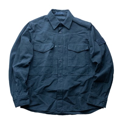 Stone Island Ghost幽靈襯衫 石板藍色1