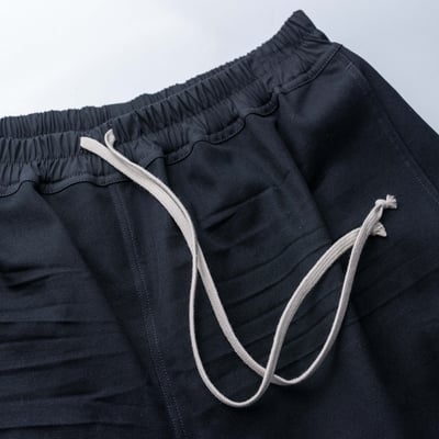 Rick Owens 主線 Boxer Canvas 拳師短褲 黑4