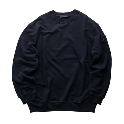 Stone Island Ghost 幽靈刷絨薄衛衣 黑1