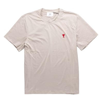 [ AMI Paris ] De coeur t-shirt 奶茶色1