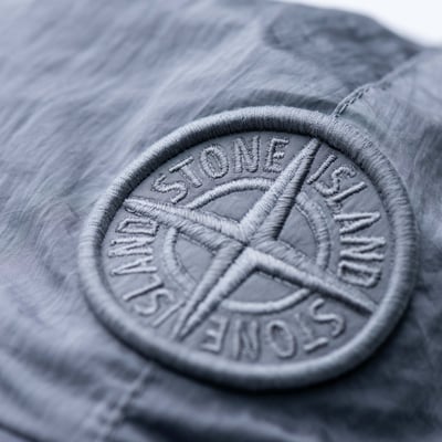 Stone Island 金屬尼龍老帽 鉛灰3