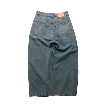Acne Studios 2023M 超寬鬆刷色牛仔褲2