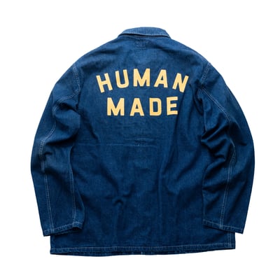 Human Made 軍裝丹寧外套 深藍2