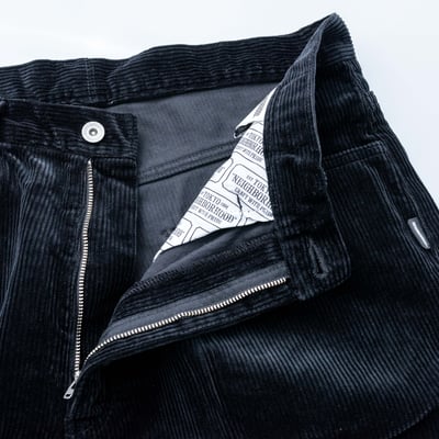 Neiborhood 燈芯絨長褲 黑9