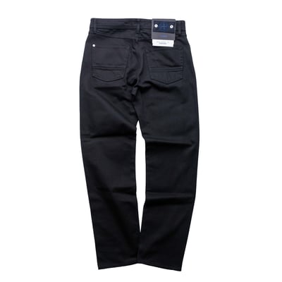 Stone Island 丹寧系列 標準直筒牛仔褲 黑2