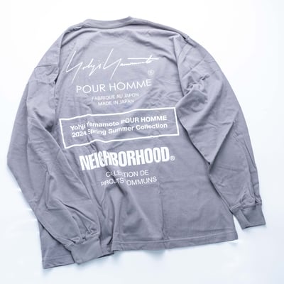 Neighborhood X Yohji Yamamoto 聯名長袖 灰色3