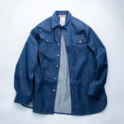 Acne Studios 丹寧襯衫 藍3