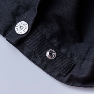 [ Stone Island Shadow Project ] 10322 OVERSHIRT DOUBLE FACE GRAPHICS 黑色9