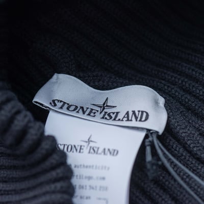 Stone Island RWS 毛帽 黑4