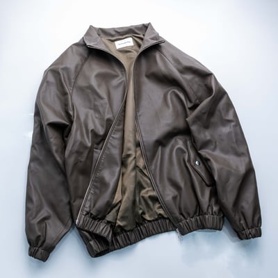 The Frankie Shop 人造皮革外套 棕色3