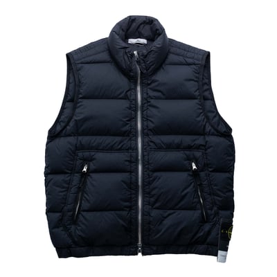 Stone Island Seamless Tunnel 羽絨背心 黑1