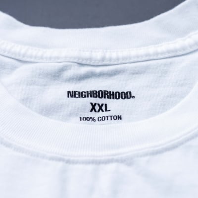 Neighborhood NH. Tee LS-2 薄長袖 白6