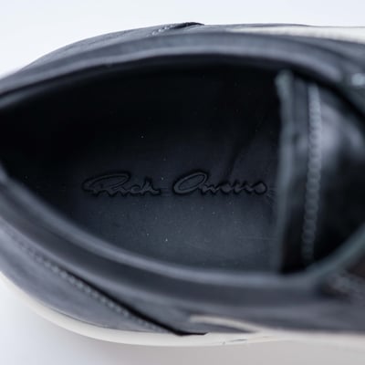 Rick Owens 主線 Vintage 羊皮低筒 黑9