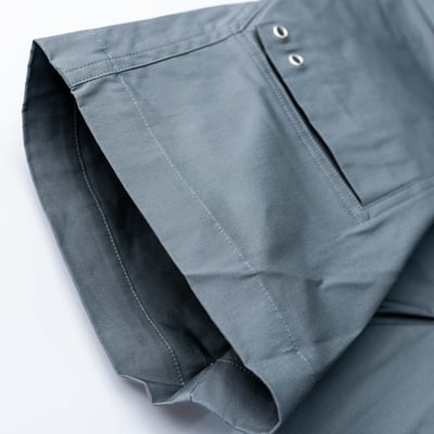 Rick Owens 主線 Cargo Pods Heavy Cotton Poplin 口袋短褲 灰6