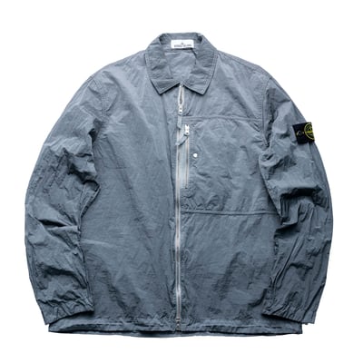 Stone Island 金屬尼龍襯衫 灰1