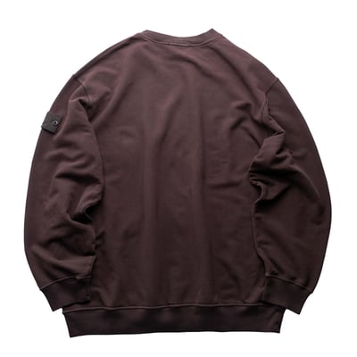 Stone Island Ghost 幽靈刷絨薄衛衣 灰褐色2