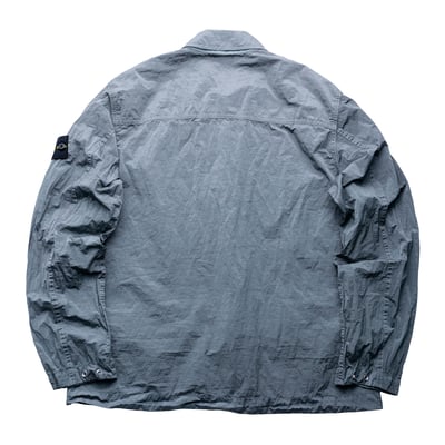 Stone Island 金屬尼龍襯衫 灰2