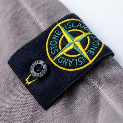 Stone Island 連帽棉外套 鴿灰色7