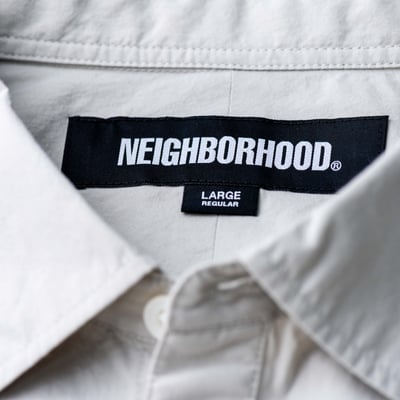 Neighborhood 寬鬆襯衫 灰7