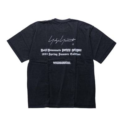 Neighborhood Yohji Yamamoto 山本耀司聯名短袖 碳灰2