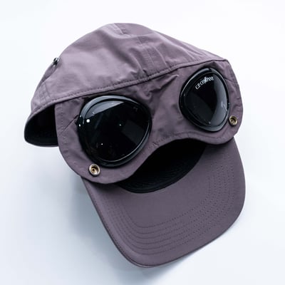 C.P. Company 金屬尼龍風鏡老帽 灰色4