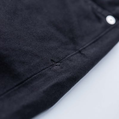 Stone Island 丹寧系列 標準直筒牛仔褲 黑6